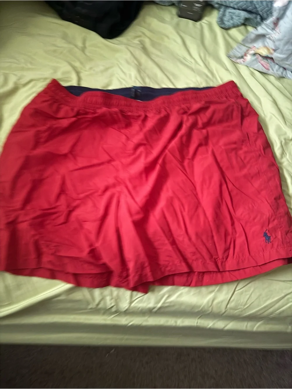 Polo by Ralph Lauren Red Men’s Swim Shorts